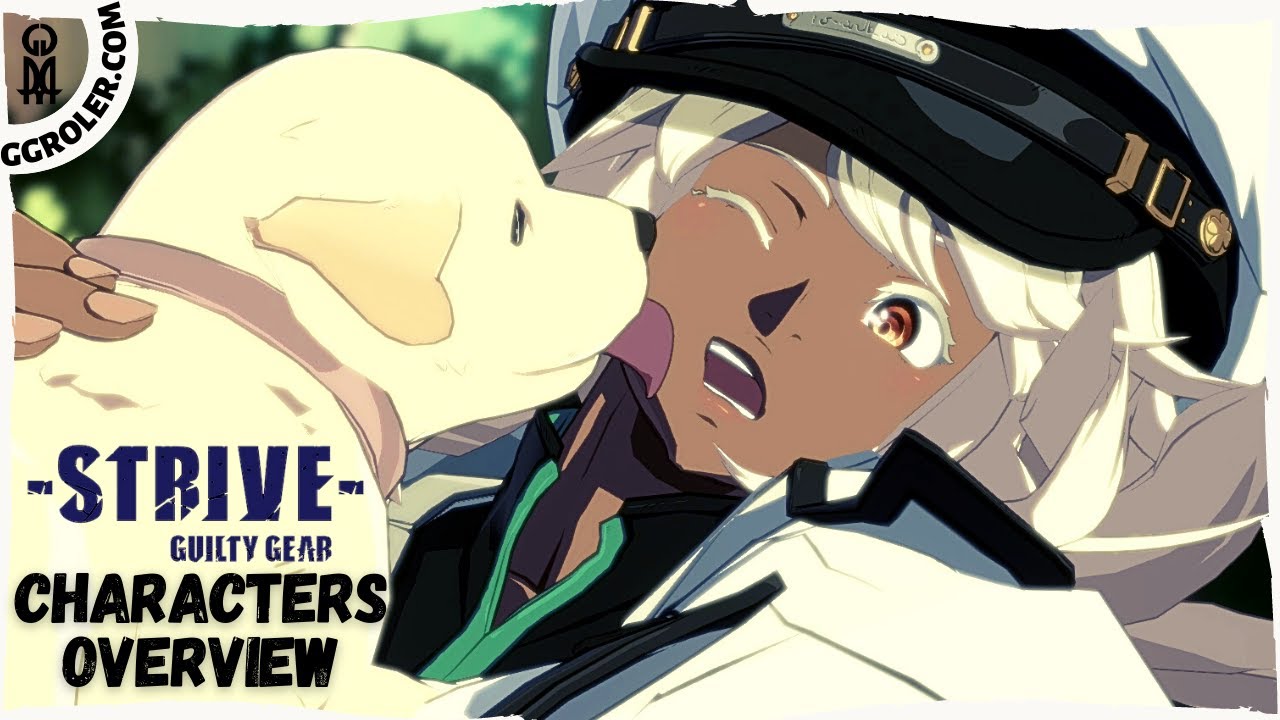Guilty Gear Strive All Characters Overview (Select Menu, INTRO, and Win & Stages)