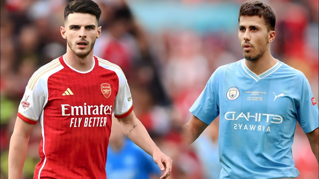 RICE vs RODRI! Which is the Better Defensive Midfielder? Skills Show! Defensive Skills!