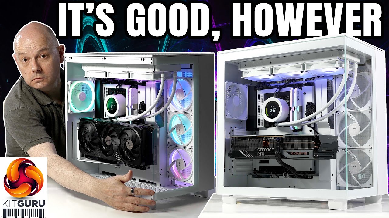 NZXT H9 Flow — посмотрите на стекло