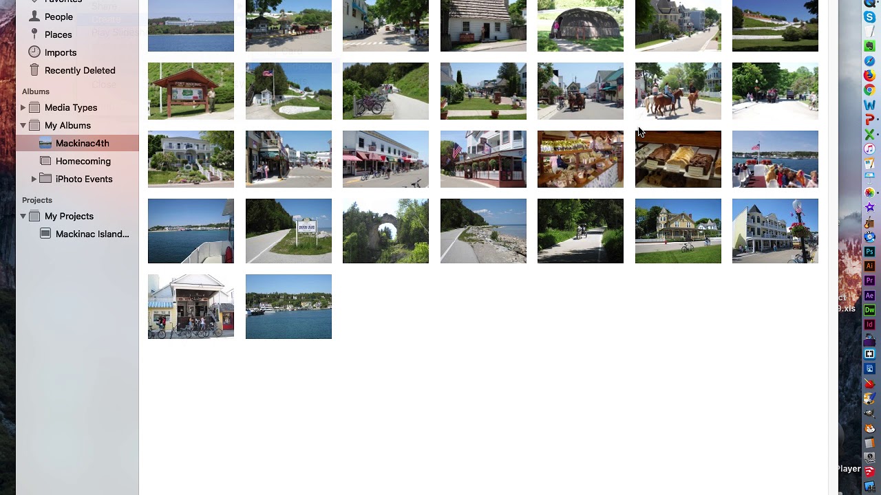 Creating a Slideshow from Apple Photos