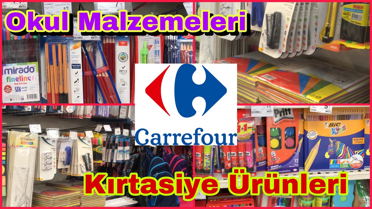 Carrefoursa Okula Özel Kirtasiye Ürünleri 📚✏️ Carrefoursa Okul Malzemeleri 2019 ❤️#bim #a101 #şok
