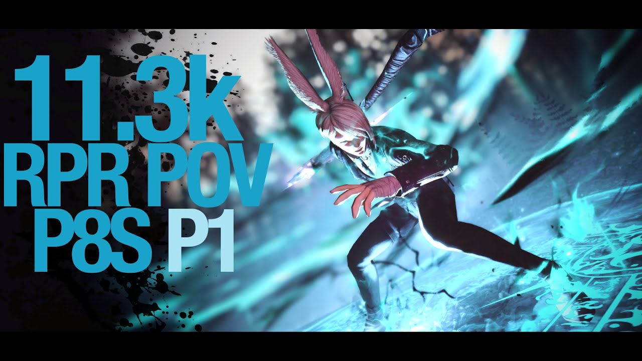11.3k rDPS Reaper POV P8S P1 | FFXIV Endwalker - Abyssos: The Eighth Circle Part 1 (Savage) RPR POV