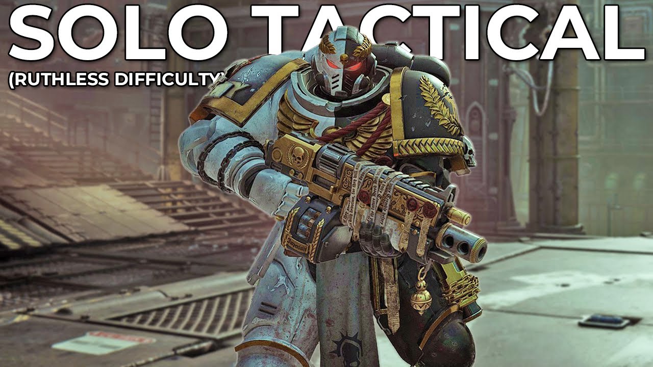 Space Marine 2 – Solo Tactical Ruthless Difficulty (Auto Bolt Rifle, Max Level)