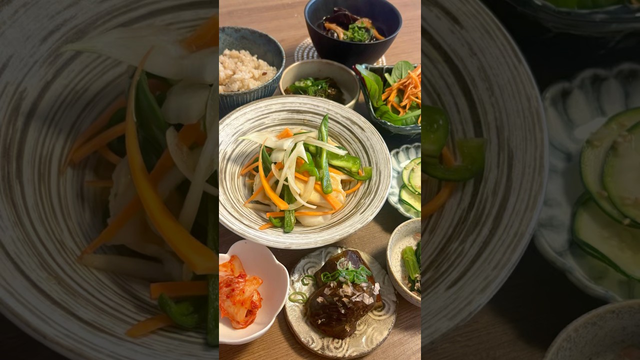 【自炊記録】海外出張帰り胃腸を労わる自炊記録#料理 #cooking #時短節約 #自炊 #japanesefood #簡単レシピ #食事記録 #食事vlog #一人暮らし #腸活 #ダイエット