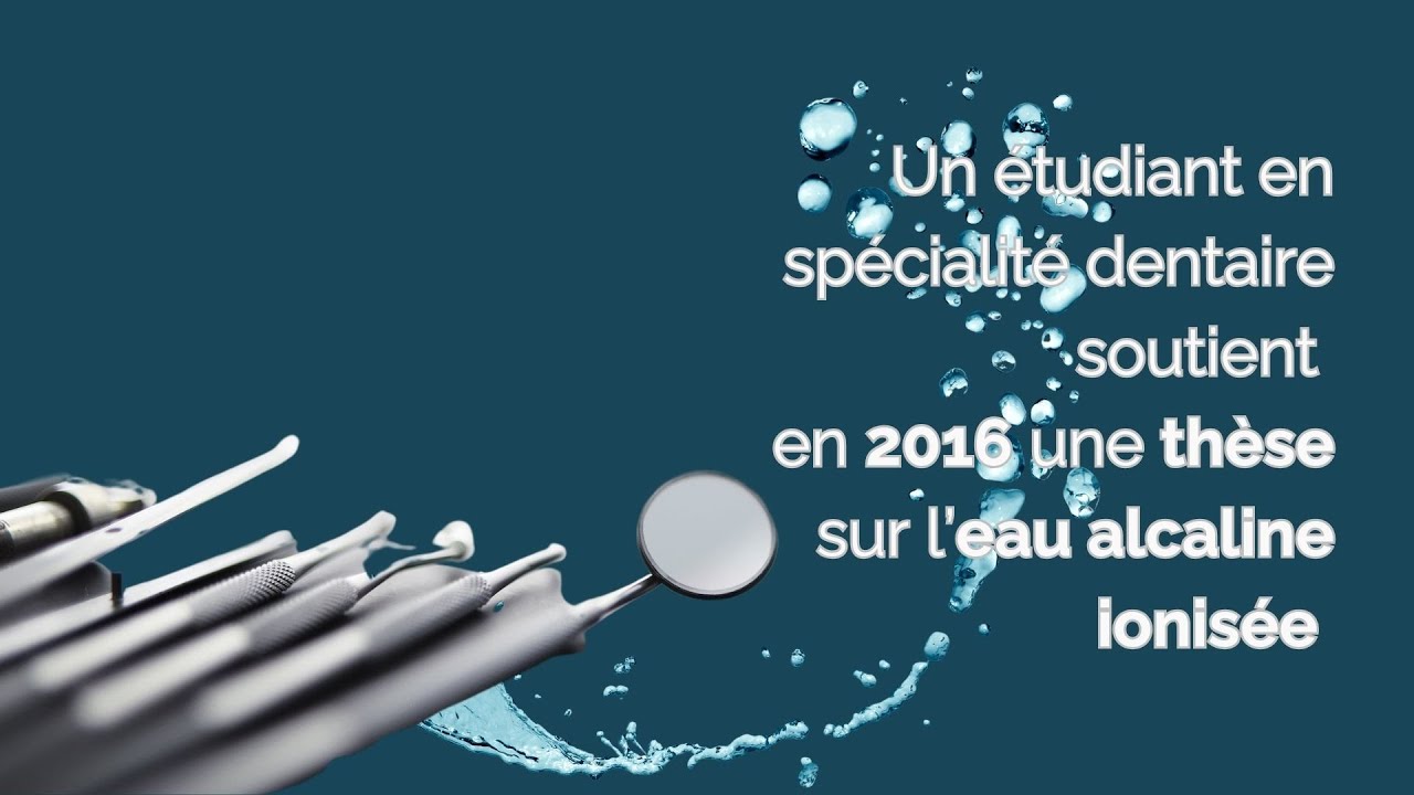 Une th&egrave;se fran&ccedil;aise sur l'eau &eacute;lectrolys&eacute;e r&eacute;duite hexagonale et hydrog&eacute;n&eacute;e H2.
