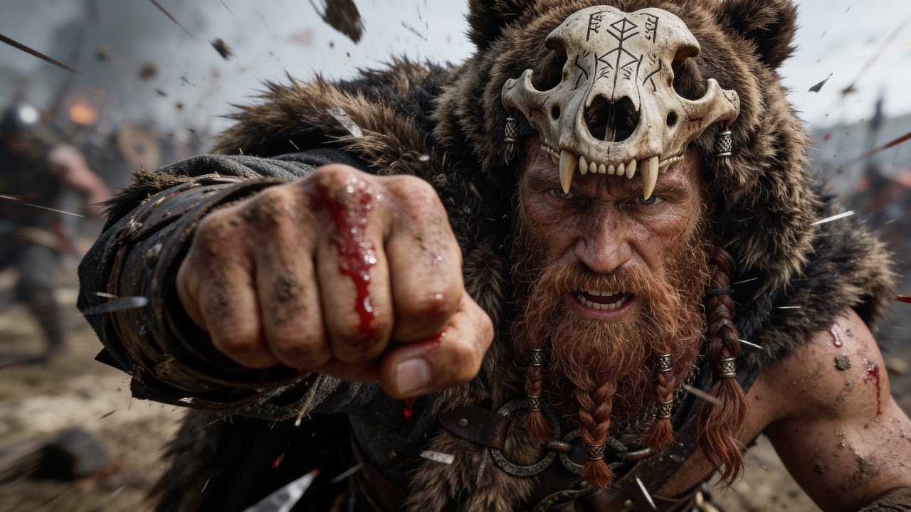 Berserker | Beneath the Rage – Epic Viking Battle Music | Old Norse War Chant