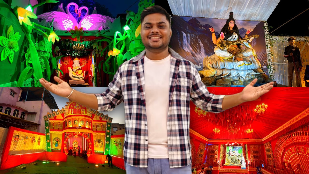 Asansol Top Saraswati Puja Pandal 2026 Vlog | Best Saraswati Puja Pandals In Asansol 2026