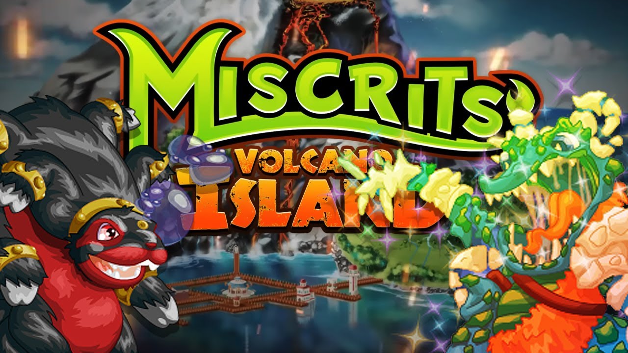 🌋VOLCANO ISLAND IS HERE! First Reaction! (Miscrits #40)
