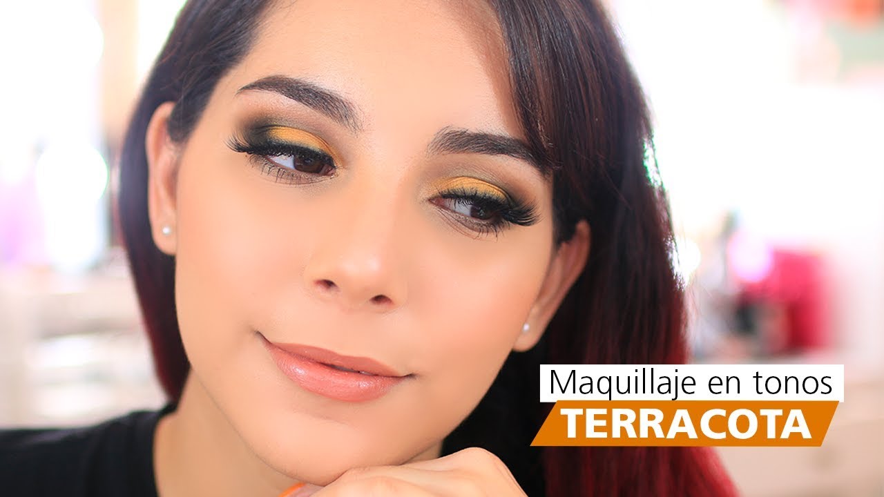 Tutorial: Maquillaje en tonos terracota - Jimena Aguilar