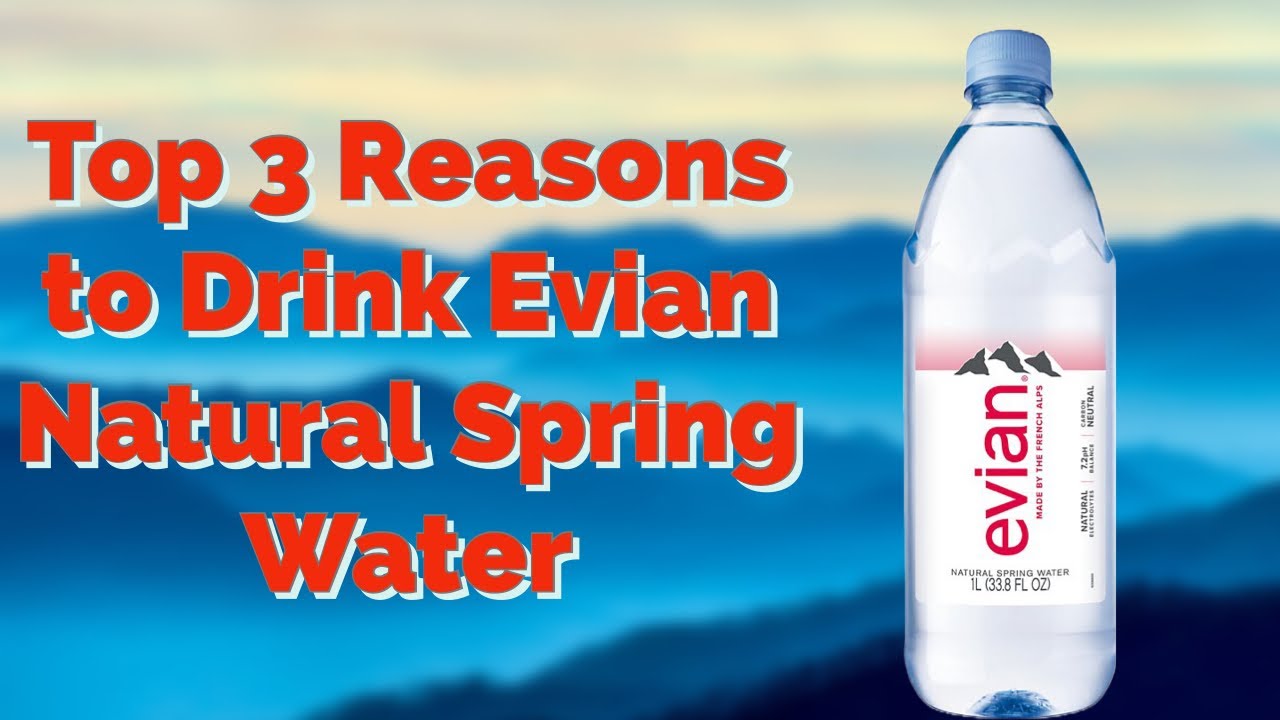 @evian Tastes Great! | 3 Reasons to drink this water | Recovery | Save Earth