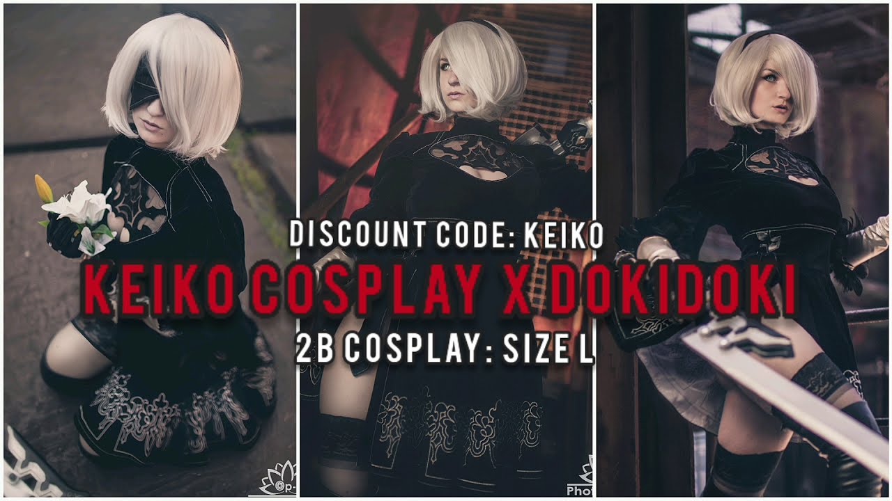2B Nier Automata cosplay Review (sponsored by DokiDoki costumes) 💕