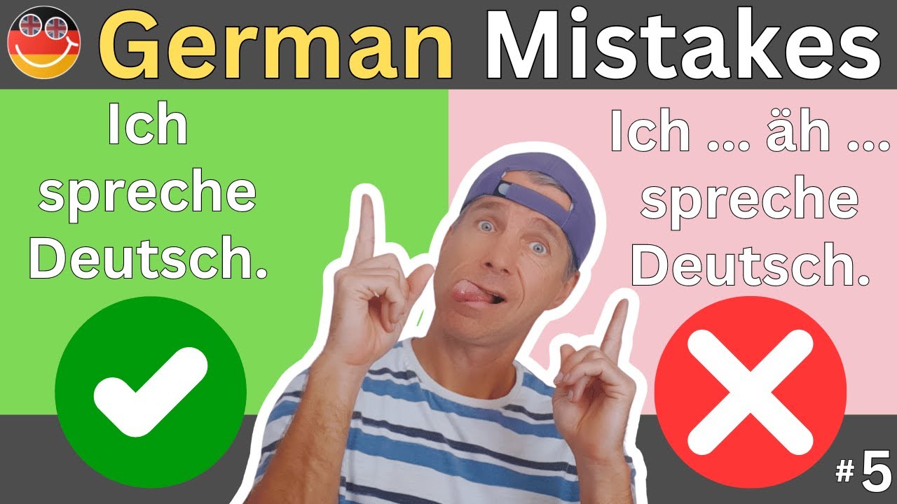 🇩🇪 Common German Mistakes: Using Fillers for Natural Speech | Learn German