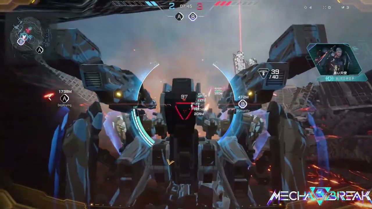 [MECHA BREAK] Welkin and Alysness really hate Tricera