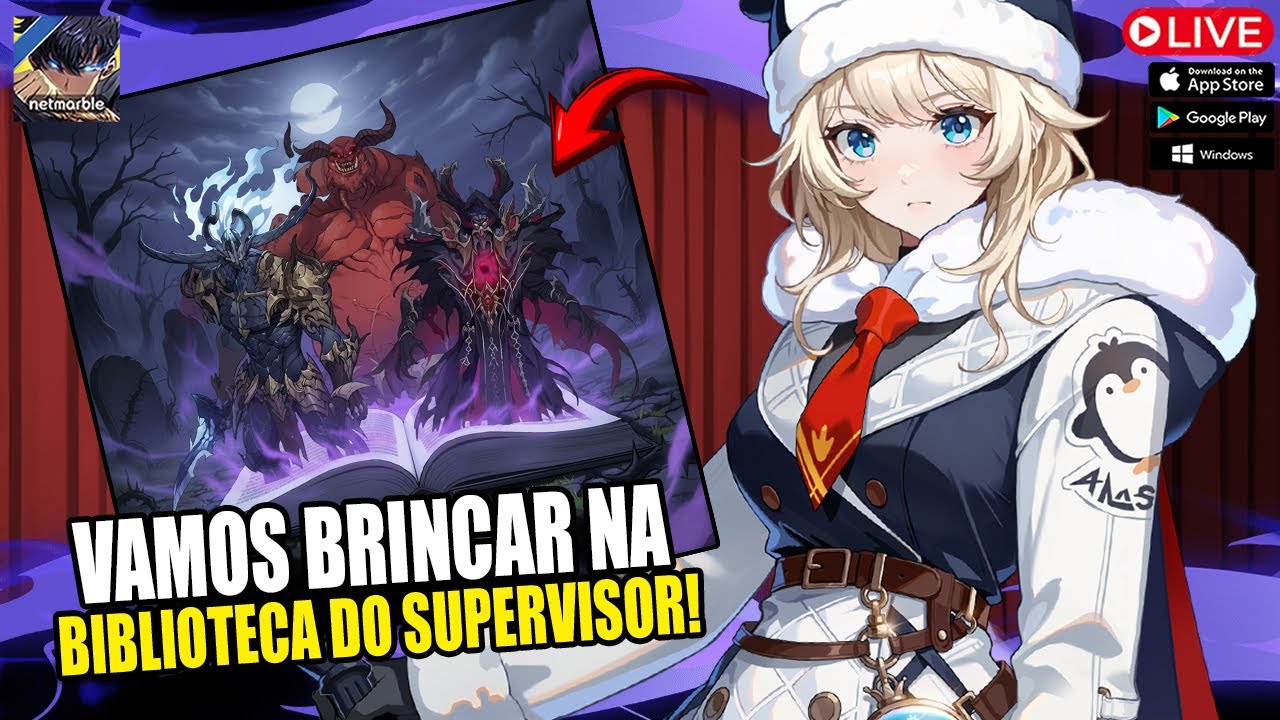 SOLO LEVELING ARISE - NOVA PERSONAGEM JA NO LOBBY!! DOIS INFUSER NA BIBLIOTECA!!