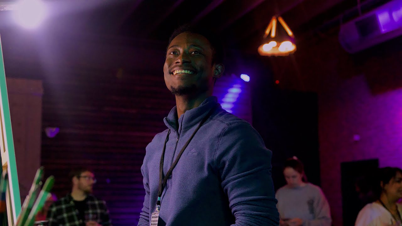 Painting live masterpiece in 20 minutes 