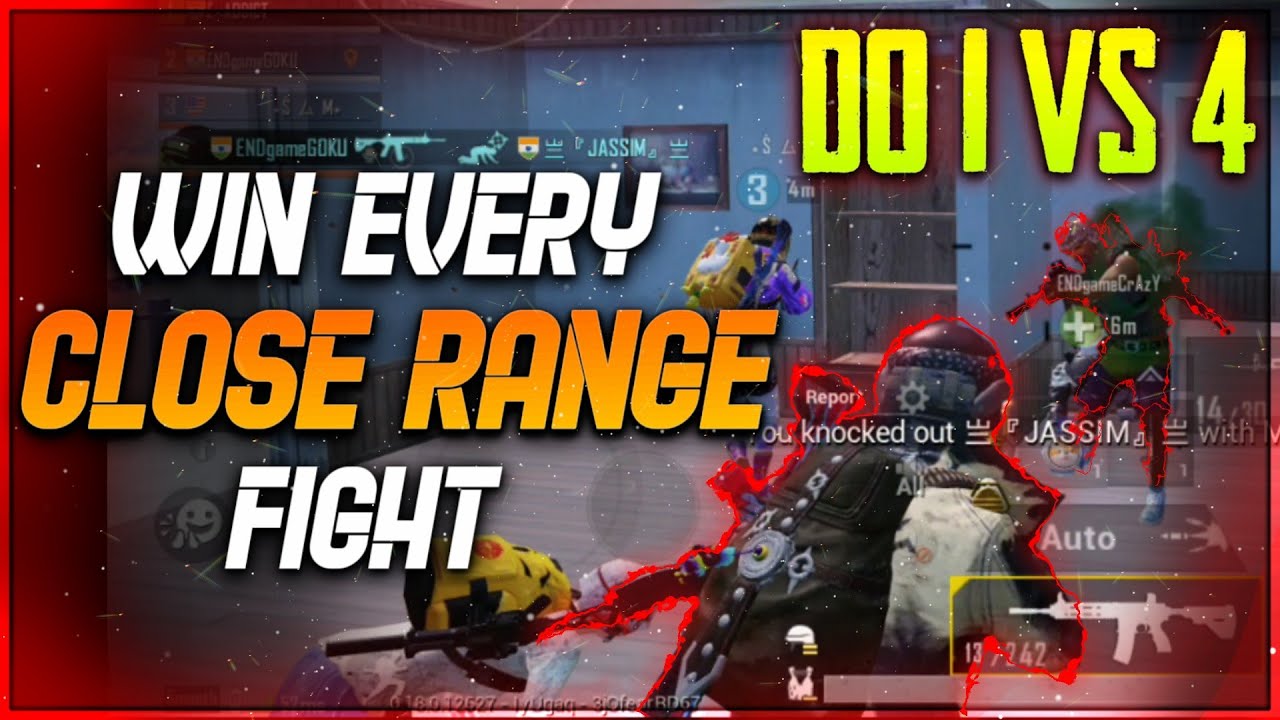 Full Close range guide | Best tips and tricks for close range fights | pubg mobile