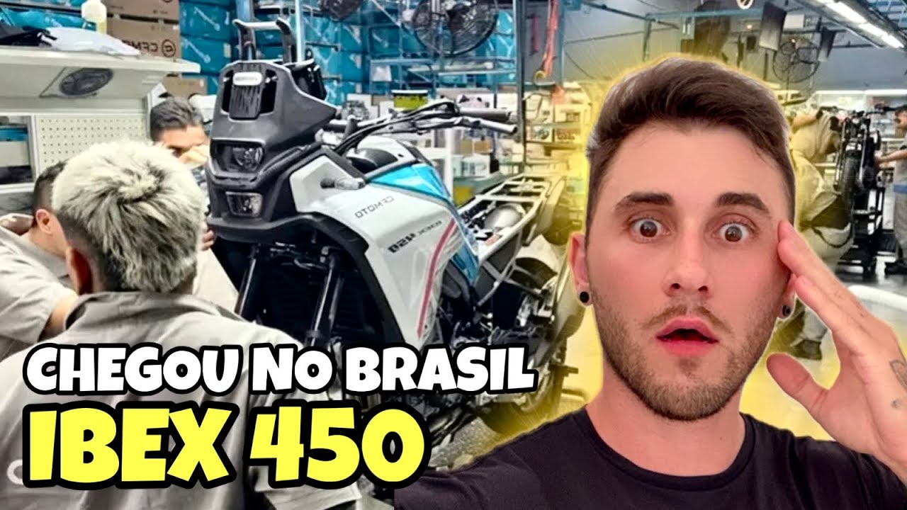 CFMOTO COMEÇA A MONTAR IBEX 450 EM MANAUS 😱 