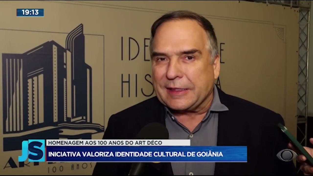 HOMENAGEM AOS 100 ANOS DO ART DÉCO: INICIATIVA VALORIZA IDENTIDADE CULTURAL DE GOIÂNIA | JS