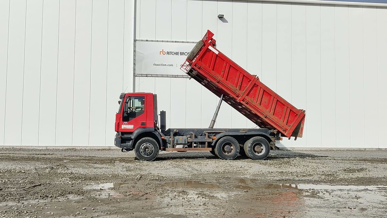 2008 Iveco Trakker 410 6x4 Dump Truck | Moerdijk, NLD 20 - 23 October 2021