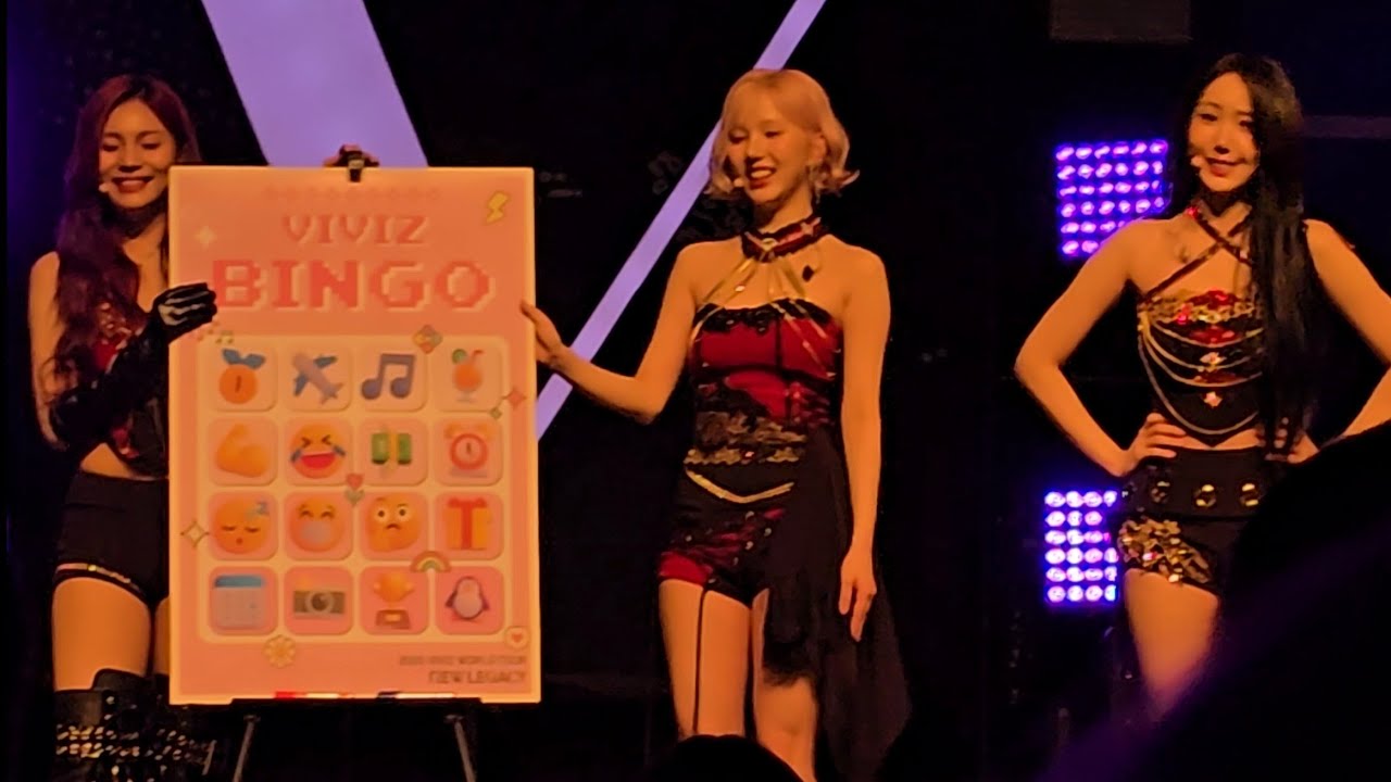BINGO GAME 25/09/03  VIVIZ WORLD TOUR [New Legacy] in ATLANTA 