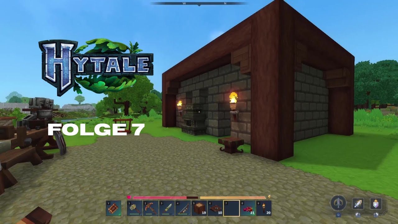 🌳HYTALE🌳 An unserem kleinen Haus weiter bauen Folge 7