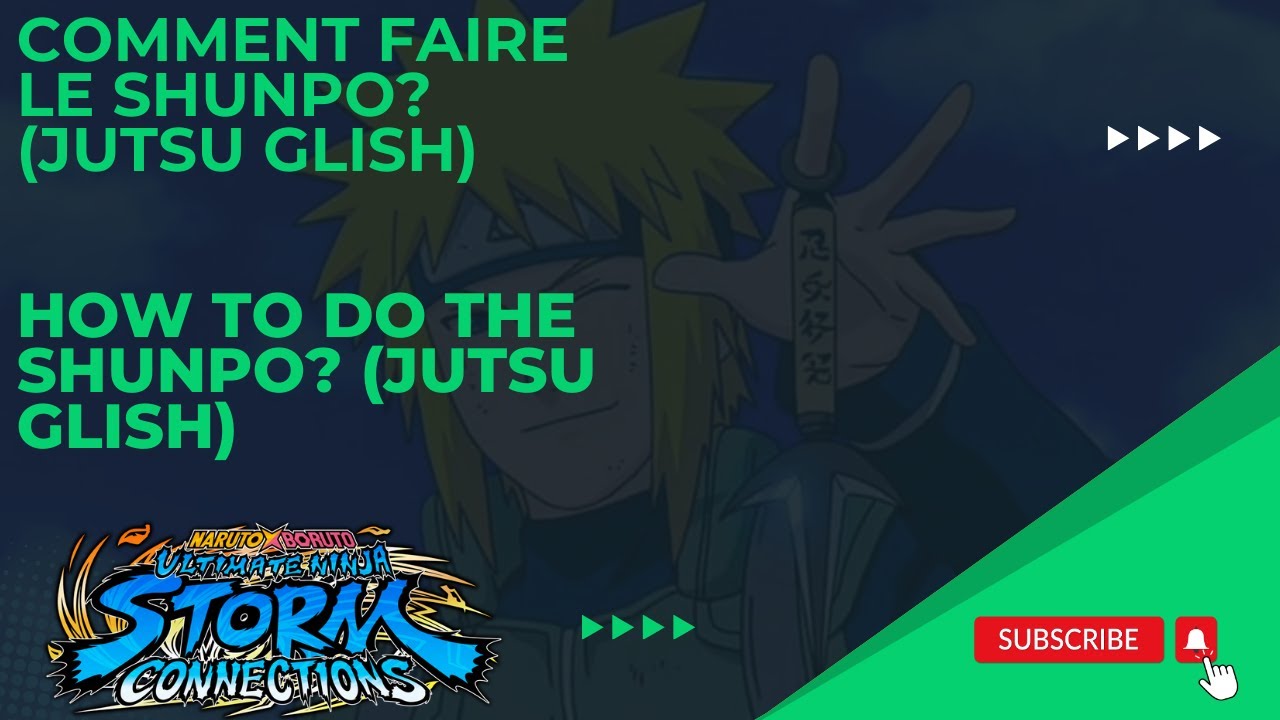 How to Do the Shunpo (the Anime Teleportation Technique)