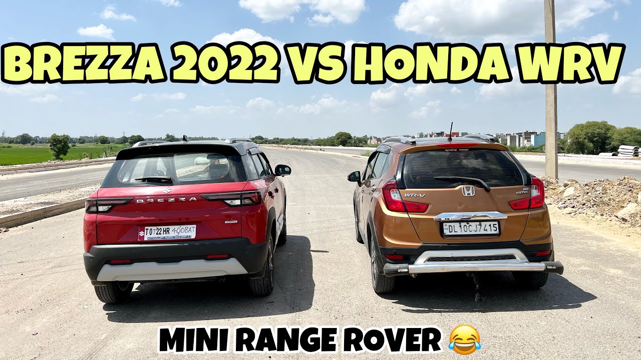 BREZZA VS WRV DRAG RACE 🚀