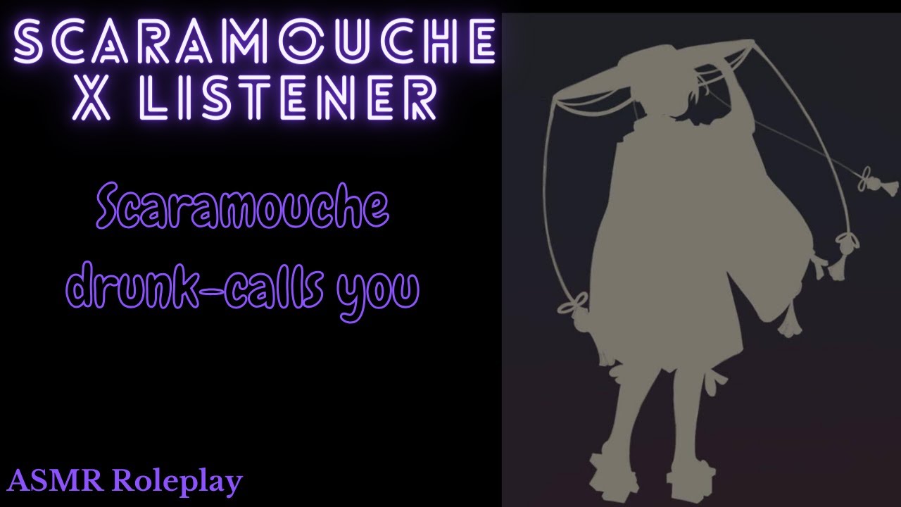 [ASMR] Scaramouche drunk-calls you at night - Genshin Impact ASMR