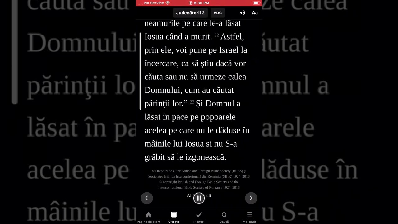 (7)  Judecatori - Vechiul Testament (cartea complecta audio) BIBLIA ROMANA AUDIO cu text de urmarire