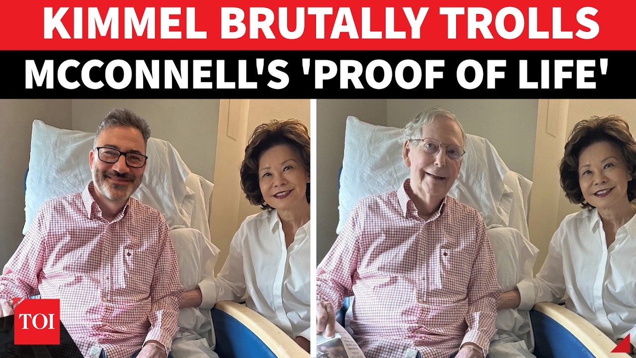 After McConnell Breaks Silence, Jimmy Kimmel's Savage Spoof Of New Photo; 'I AM FEELING...'
