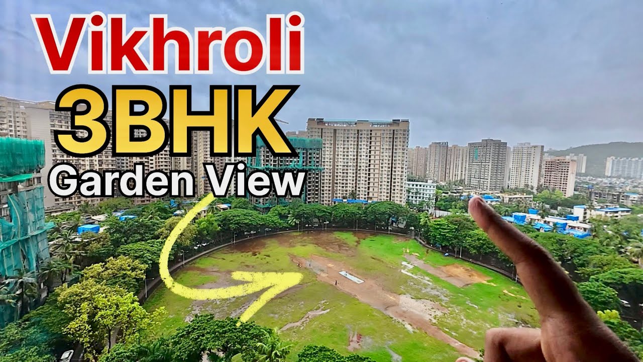 3BHK in Vikhroli📍Nearing Possession Flat for sale in Vikhroli East || Kannamwar Nagar || Mumbai Home