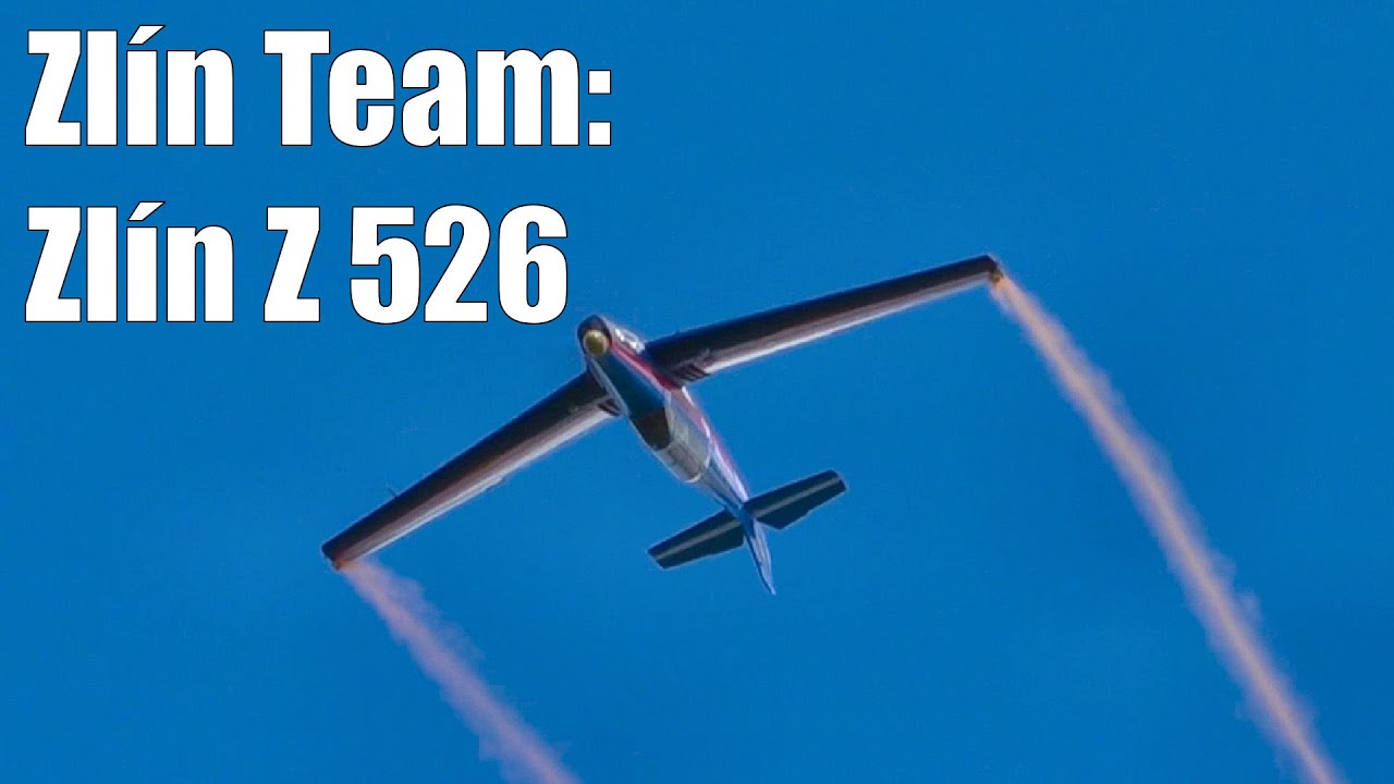 Vertical Stalls - Zlin Team Flying Zlín Z 526 - Flygfesten 2022