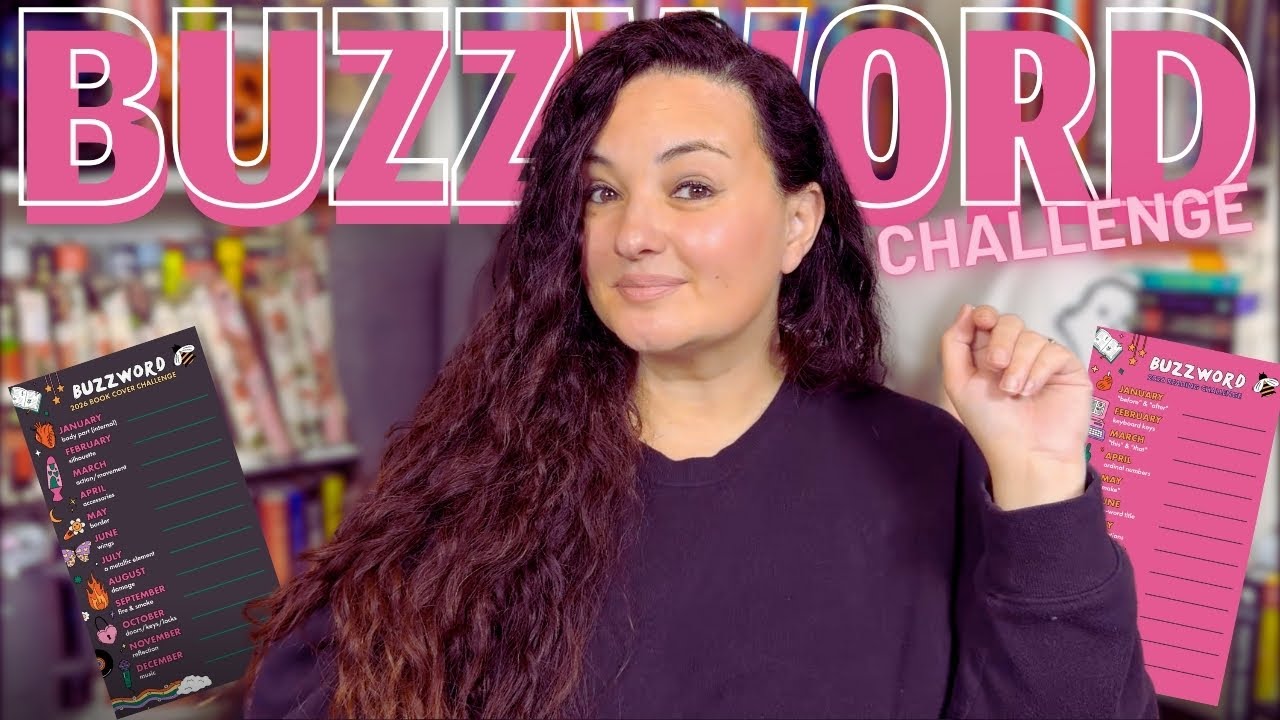 Подборка книг для читательского марафона Buzzword 2026! 💕