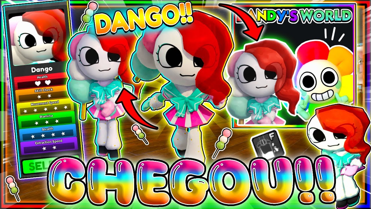 😱JOGAMOS com a TOON DANGO❗😲ELA vai CHEGAR no DANDYS WORLD❗❓ASSISTA AGORA❗🔥 #dandysworld #roblox 👀🍡