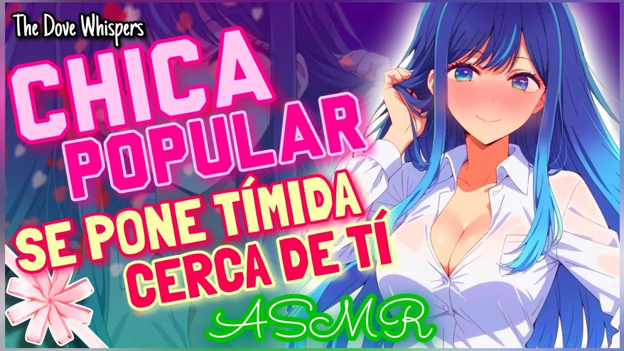 Juntos ahora y siempre 🧁~CHICA POPULAR de la Oficina se pone TÍMIDA contigo~ASMR Roleplay Anime