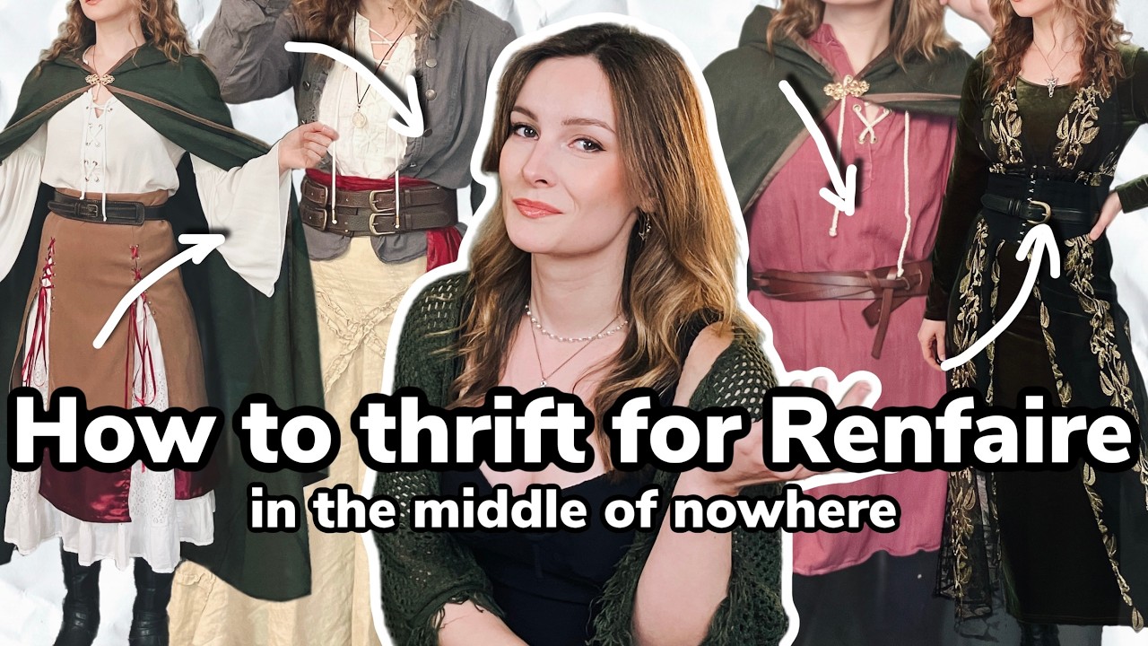 Thrifting for Renfaire garb in the middle of nowhere (rural MD, USA)