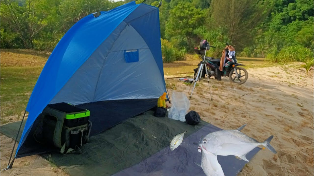 Pancing pantai - sabahan solo mancing