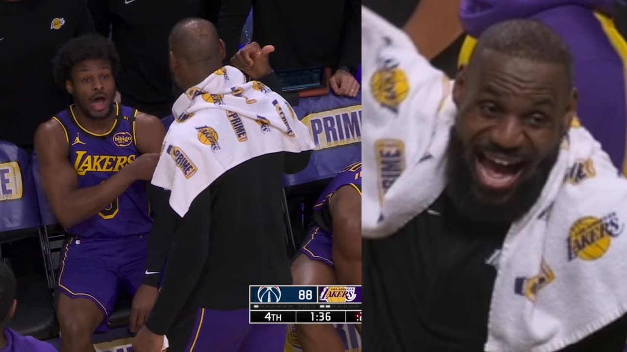 LeBron James to Bronny 