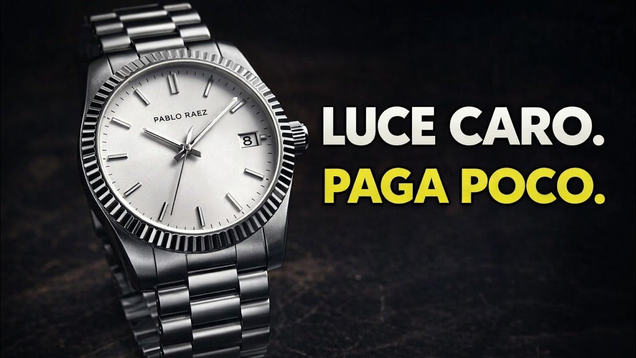 ¿El mejor reloj OLD MONEY por menos de $20? 😱 Pablo Raez Datejust Review