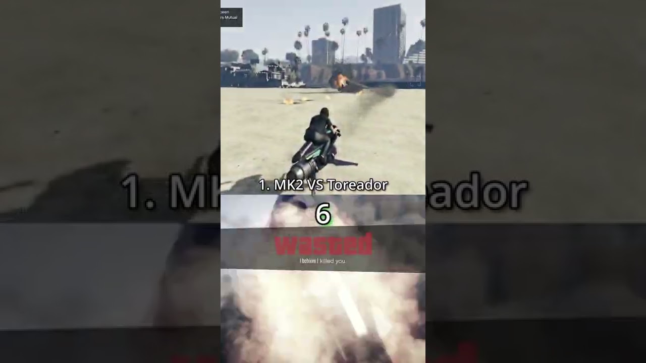 Toreador vs Opressor mk2 gta online