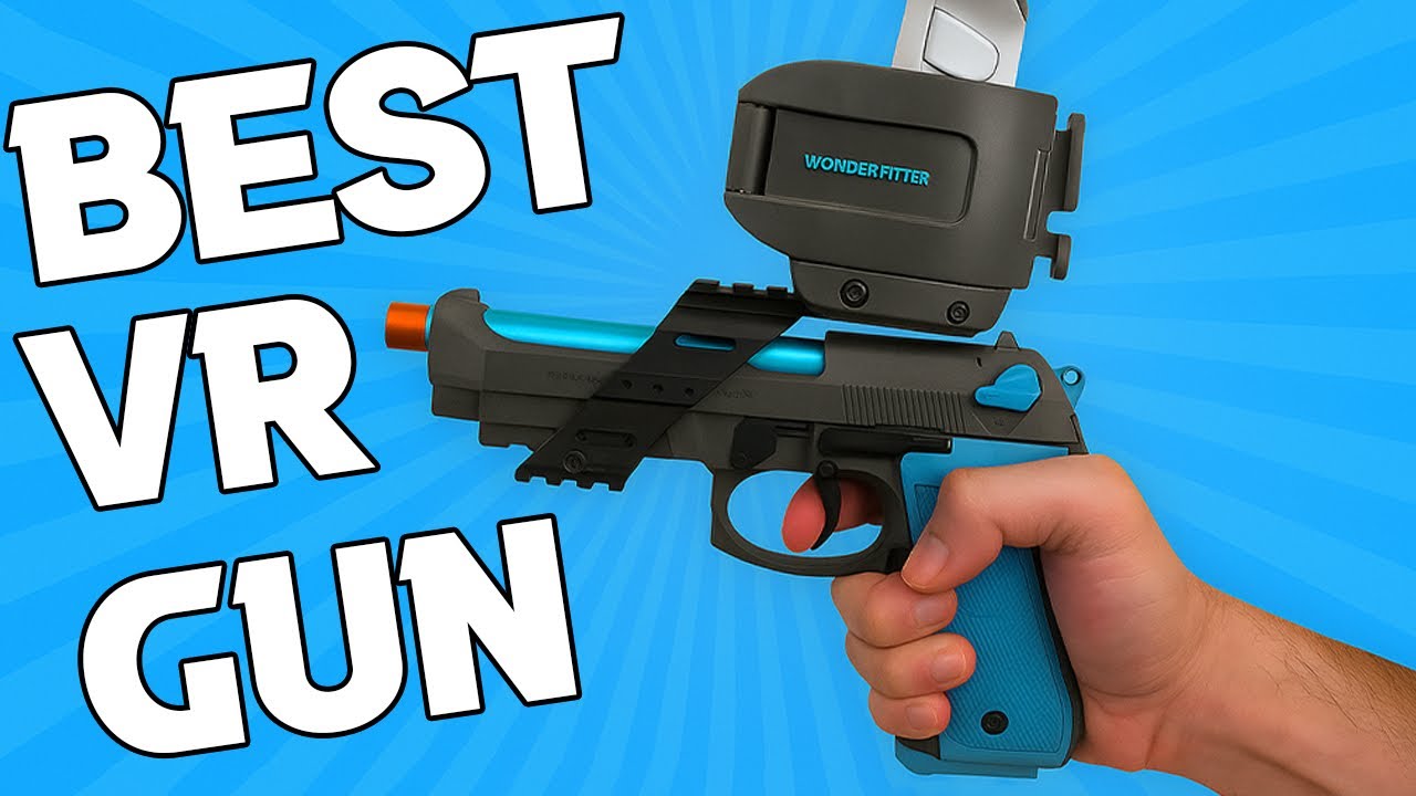 Это самый реалистичный в мире пистолет виртуальной реальности | Wonderfitter M9 Smart VR Pistol