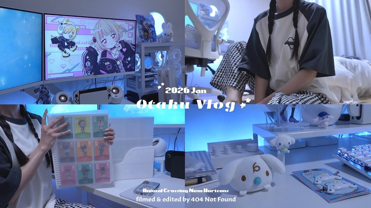 𝙊𝙩𝙖𝙠𝙪 𝙑𝙡𝙤𝙜｜超簡単❕あつ森アミーボカード収納｜あつ森ガチ勢が大型アプデを楽しむ！ゲームオタクの日常｜サンリオ シナモングッズ購入品紹介｜Nintendo Switch 2
