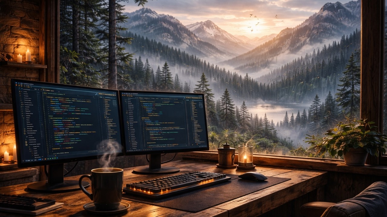 Misty Mountain Coding ☁️ Deep Focus Lofi for Programming & Study