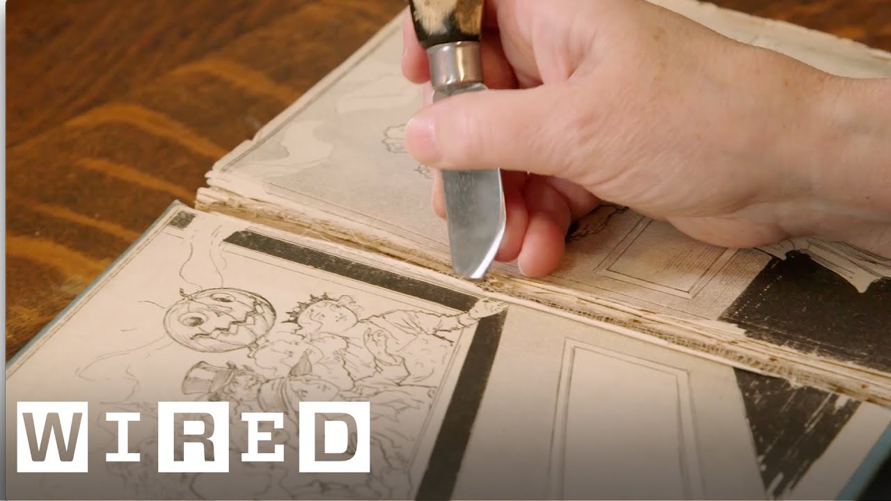 古書修復家、100年前の歴史の保存に携わる仕事 | Obsessed | WIRED Japan