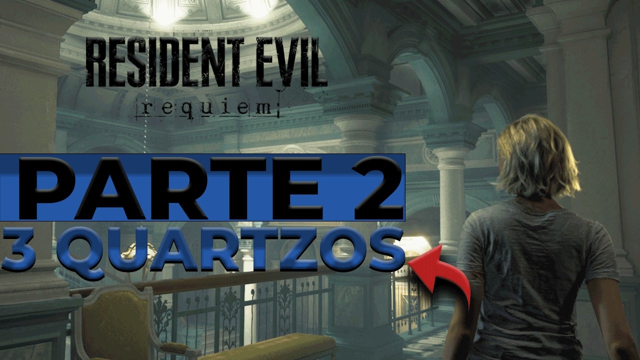 Missão QUARTZOS + FUJA DO CENTRO - GUIA RESIDENT EVIL 9 REQUIEM