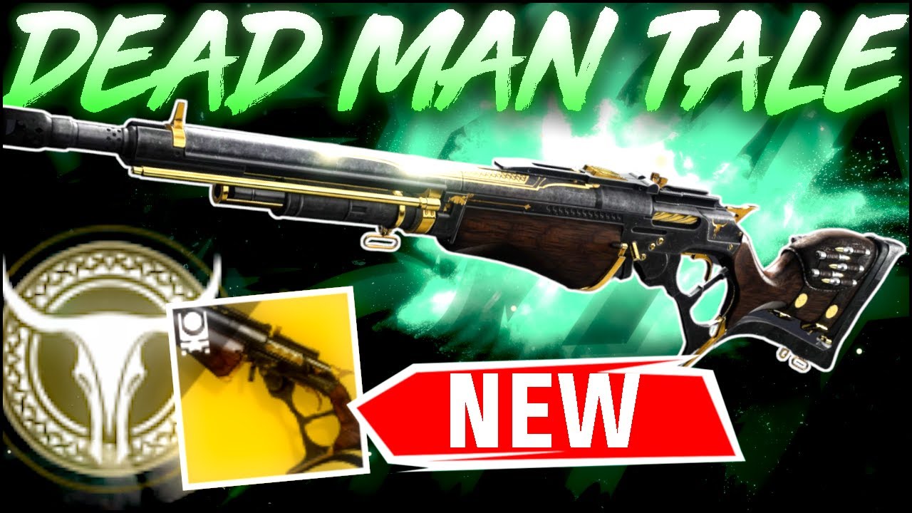 New DEAD MAN'S TALE EXOTIC SCOUT RIFLE | First Impressions in PvP..