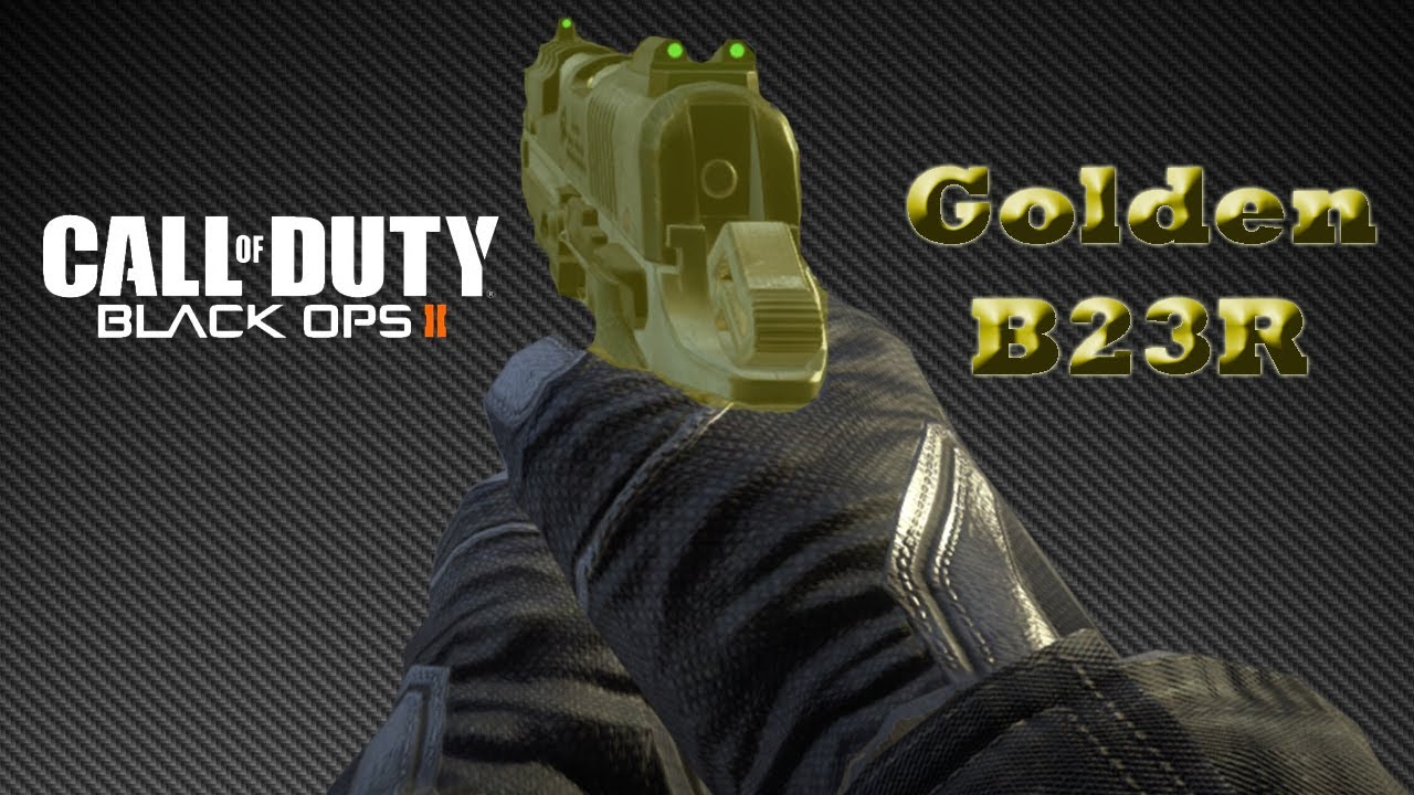Black Ops 2 Gold Weapon Spotlight - B23R Pistol - (Tips, Tricks, How To Get Gold)