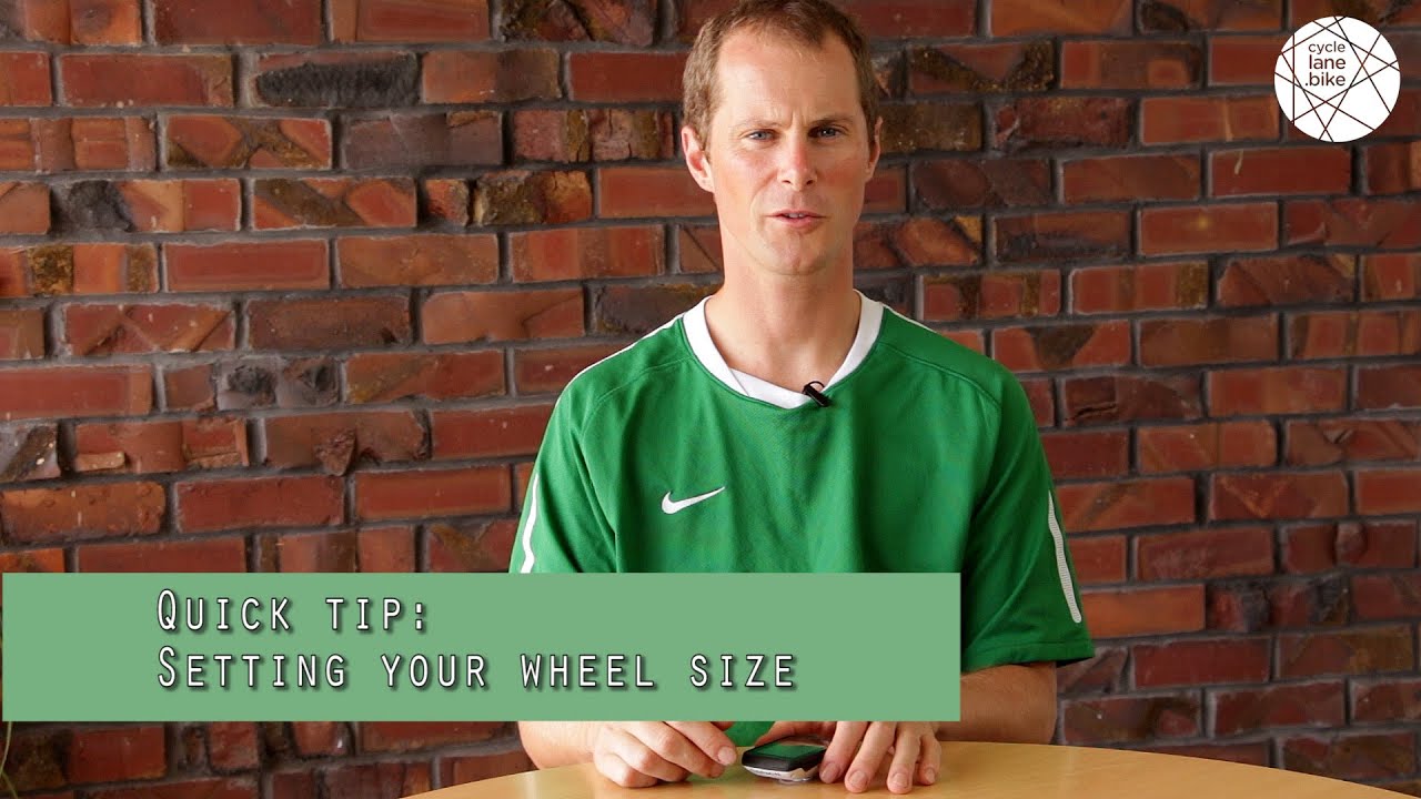 How to measure your wheel circumference