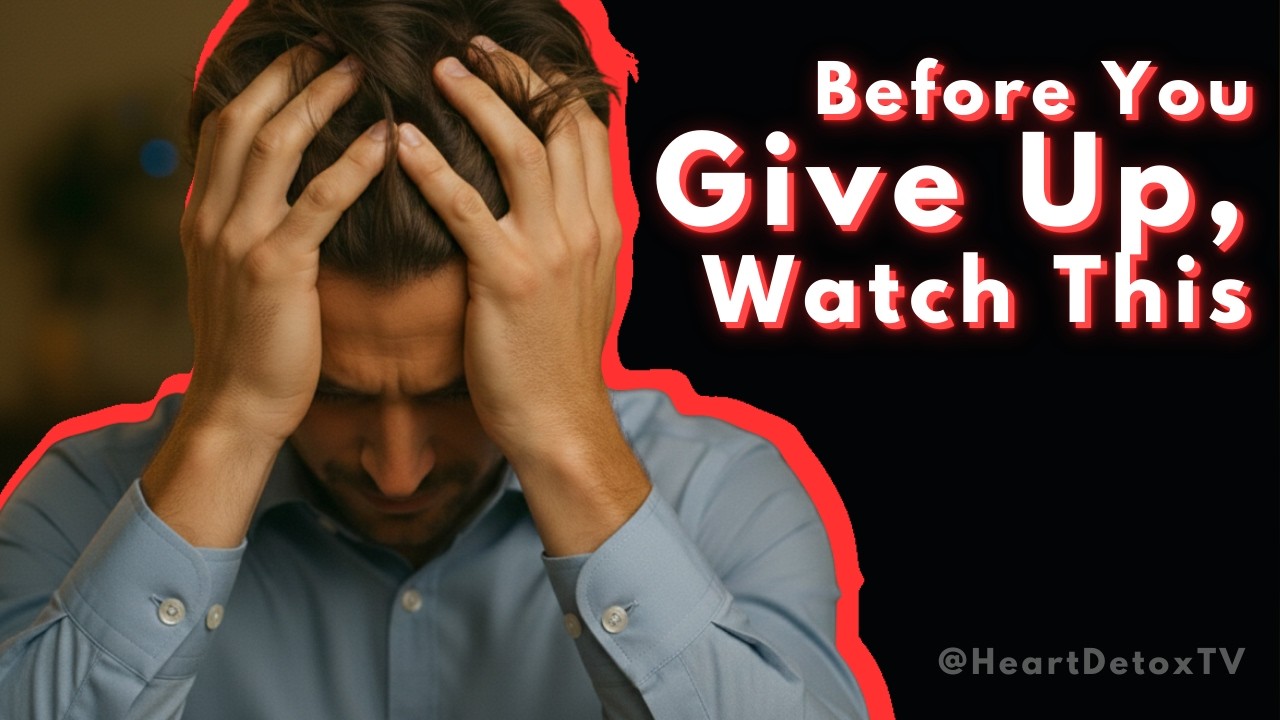 IF YOU ARE HITTING THE ROCK BOTTOM, WATCH THIS