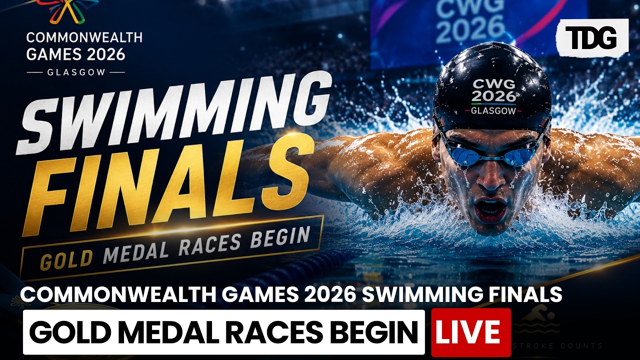 WATCH LIVE: Commonwealth Games 2026 Swimming Finals | Medal Races Begin